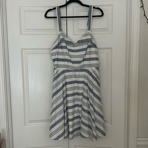 Blue and White Stripped Altar’d State Sundress